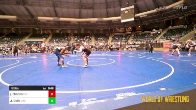 125 lbs Quarterfinal - Joaquin Chacon, Valiant Prep vs Jovani Solis, Gladiator Wrestling Academy