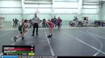 160 lbs Round 1 (8 Team) - Joseph Ruiz, Rednose vs Ibrahim Zacky, Ranger WC