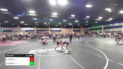 120 lbs Consi Of 64 #2 - Sal Nunez, California Gladiators WC vs Ryker Nelson, Syracuse WC