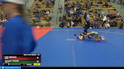 60 lbs Cons. Round 5 - Mason Thome, IAWC IA vs Leo Sengos, BEWA