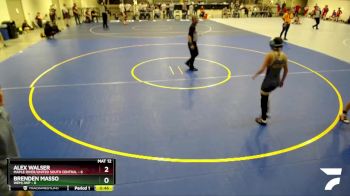 105 lbs Semis (4 Team) - BreAna Masso, WEM/JWP vs Noah Gonzalez, Maple River/United South Central