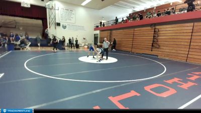 132 lbs Cons. Round 1 - Ezekiel Lo, Federal Way vs Liam Drew, Mount Rainier