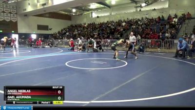 132 lbs Champ. Round 1 - Gael Ahumada, South Hills vs Angel Nieblas, San Gorgonio