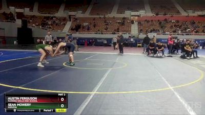 D2-190 lbs Cons. Round 2 - Austin Ferguson, Flowing Wells High School vs Sean Mowery, Horizon