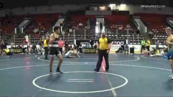 195 lbs Semis & 1st Wrestleback (8 Team) - Salvador Krasson, Impact Wrestling Black vs Riley Hush, Bad Bass