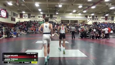 120 lbs Cons. Round 1 - Elijah Wilhite, Algona vs Jaxon Themas, Pleasant Valley