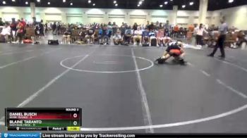 126 lbs Round 3 (8 Team) - Blaine Taranto, Southside Mafia vs Daniel Busch, Beebe Trained