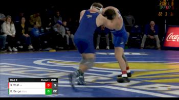 184 lbs Bennett Berge, South Dakota State vs Sam Wolf, Air Force