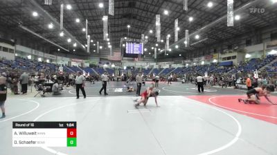 95 lbs Round Of 16 - Apollo Willuweit, Winner vs Owen Schaefer, Bear Cave WC