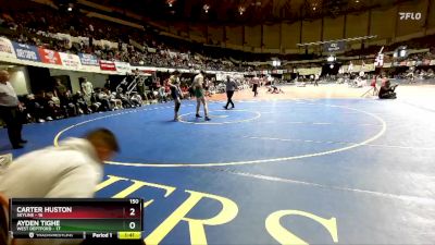 150 lbs Semis & Wb (16 Team) - Carter Huston, Skyline vs Ayden Tighe, West Deptford