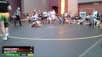 60 lbs Semis & 1st Wrestleback (8 Team) - Landon Nunnelly, The Missouri Maulers vs Graham Meyer, Team Apex