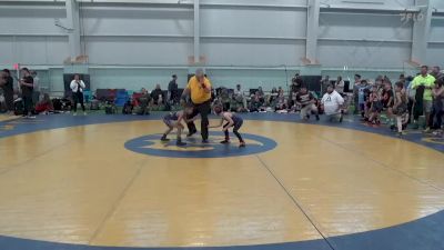 50 lbs Round 1 - Karsyn Robertson, Panther Elite vs Gaberial Beltran, Untouchables 9u