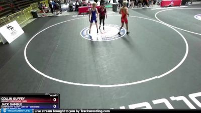 160 lbs Champ. Round 1 - Collin Guffey, Granite Wrestling Club vs Jack Gamble, Community Youth Center - Concord Campus Wrestling