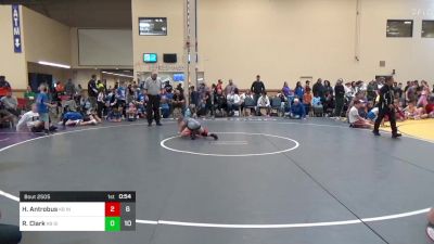 75 lbs Rr Rnd 1 - Henry Antrobus, Indiana Outlaws K-8 vs Reece Clark, Silo WC K-8