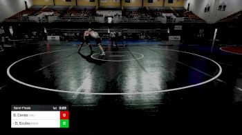 285 lbs Semifinal - Bryan Caves, Central Michigan vs David Szuba, Rider