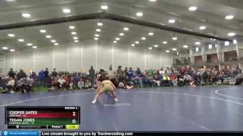 171 lbs Round 2 (6 Team) - Tegan Jones, Montana White vs Cooper Gates, Iowa Red