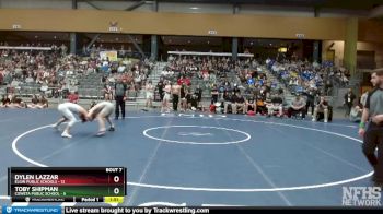 120 lbs Finals (8 Team) - Dylen Lazzar, Elgin Public Schools vs Toby Shipman, Coweta Public School