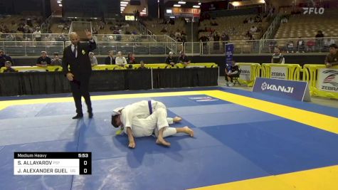 SULEYMAN ALLAYAROV vs JUSTIN ALEXANDER GUELMES 2024 Pan Jiu Jitsu IBJJF Championship