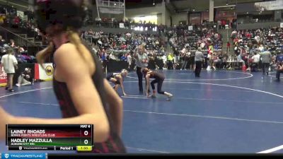 75-83 lbs Round 3 - Hadley Mazzulla, Auburn City Rec vs Lainey Rhoads, Bonus Points Wrestling Club