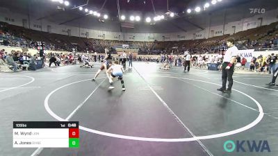 105 lbs Semifinal - Mason Wynd, Lions Wrestling Academy vs Ashton Jones, Division Bell Wrestling