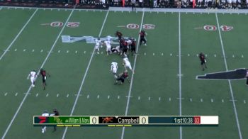 Highlights: William & Mary Vs. Campbell | 2023 CAA Football