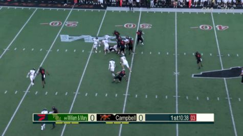 Highlights: William & Mary Vs. Campbell | 2023 CAA Football