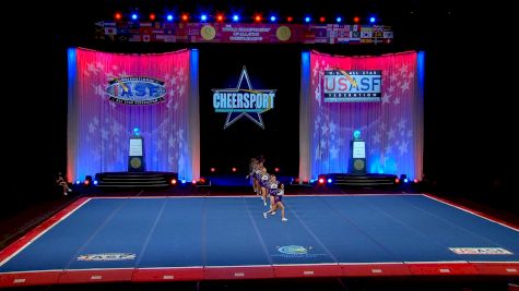 Express Cheer - Exalted [2021 L6 Senior XSmall All Girl Semis] 2021 The Cheerleading Worlds