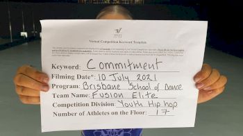 Brisbane School of Dance - Fusion Elite [Youth - Hip Hop] 2021 Virtual JAMfest Europe