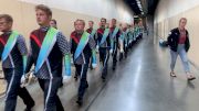 In The Tunnel: Walking Up To The Starting Line With The Battalion