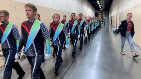 In The Tunnel: Walking Up To The Starting Line With The Battalion