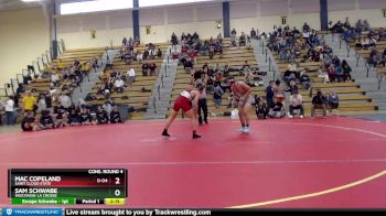 174 lbs Cons. Round 4 - Sam Schwabe, Wisconsin-La Crosse vs Mac Copeland, Saint Cloud State
