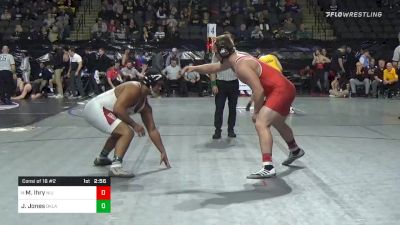 285 lbs Consolation - Max Ihry, Northern Illinois vs Josiah Jones, Oklahoma