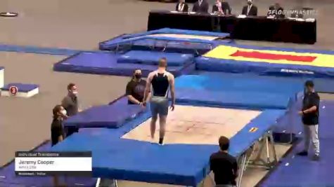 Jeremy Cooper - Individual Trampoline, World Elite - 2021 USA Gymnastics Championships