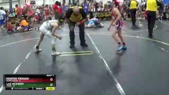 78 lbs Round 3 (6 Team) - Laz McEwen, POWA vs Hunter Pierson, Death Squad