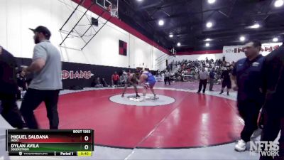 285 lbs Cons. Semi - Miguel Saldana, Indio vs Dylan Avila, Segerstrom