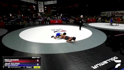 70 lbs Semifinal - Reza Khademi, California vs Aram Guloyan, Red Wave Wrestling