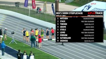 Men's 3k Steeplechase, Heat 1