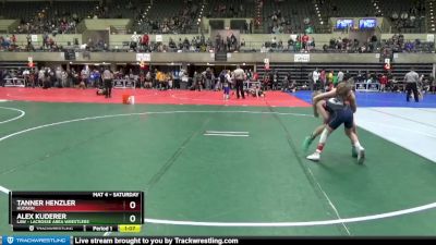 85 lbs Cons. Round 2 - Alex Kuderer, LAW - Lacrosse Area Wrestlers vs Tanner Henzler, Hudson