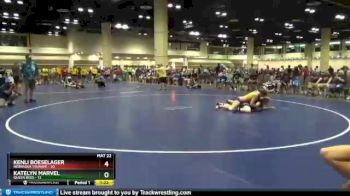 145 lbs Round 6 (10 Team) - Katelyn Marvel, Queen Bees vs Kenli Boeselager, Nebraska Tsunami