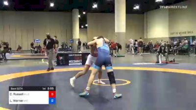 57 kg Consolation - Codi Russell, Blue Ridge RTC vs Luke Werner, Mat Town USA