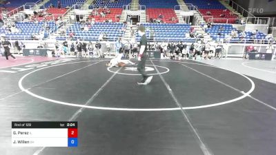 160 lbs Rnd Of 128 - Gabino Perez, Illinois vs Jack Willen, Ohio