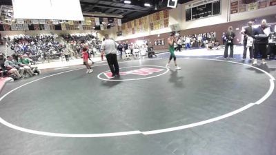 106 lbs Champ. Round 2 - Daniel Macias, Hemet vs Elias Briones, Poway