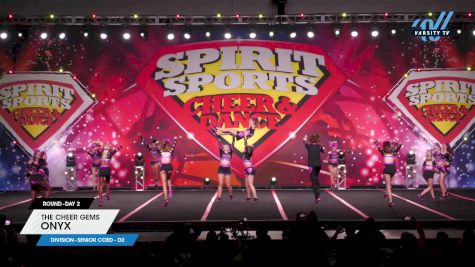 The Cheer Gems - Onyx [2024 L3 Senior Coed - D2 Day 2] 2024 Spirit Sports Myrtle Beach Nationals