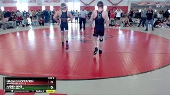 157 lbs Finals (2 Team) - Magnus McCrackin, Simon Fraser (B.C.) vs Kaden Hine, Colorado Mesa