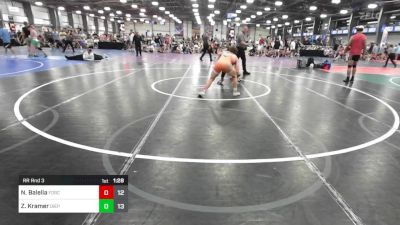 138 lbs Rr Rnd 3 - Nicolas Balella, Force Wrestling Club vs Zeke Kramer, Diep Waters