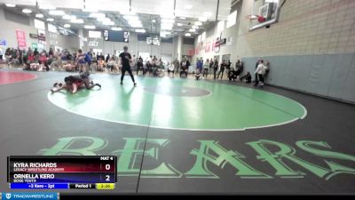 164 lbs Round 2 - Ornella Kero, Boise Youth vs Kyra Richards, Legacy Wrestling Academy