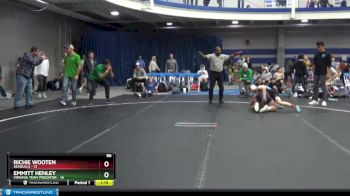 96 lbs Round 3 (8 Team) - Richie Wooten, Seagulls vs Emmitt Henley, Virginia Team Predator