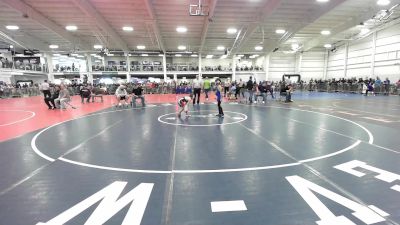 68 lbs Consi Of 16 #1 - Conor LaFrange, Lincoln Sudbury vs James Laliberty, Doughboys WC