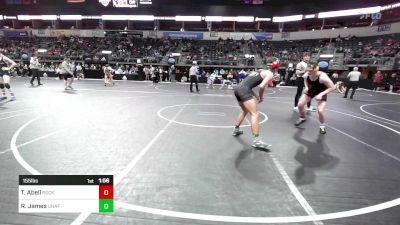 155 lbs Semifinal - Tyler Abell, Rock Bridge vs Riley James, Unaffiliated