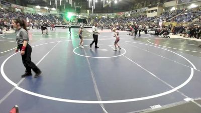 80 lbs Quarterfinal - Mathieu Dean, Monte Vista vs Simon Carter, Severance MS